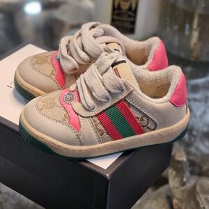 Gucci baby shoes sneakers